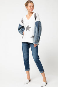 Rock Denim Sweater